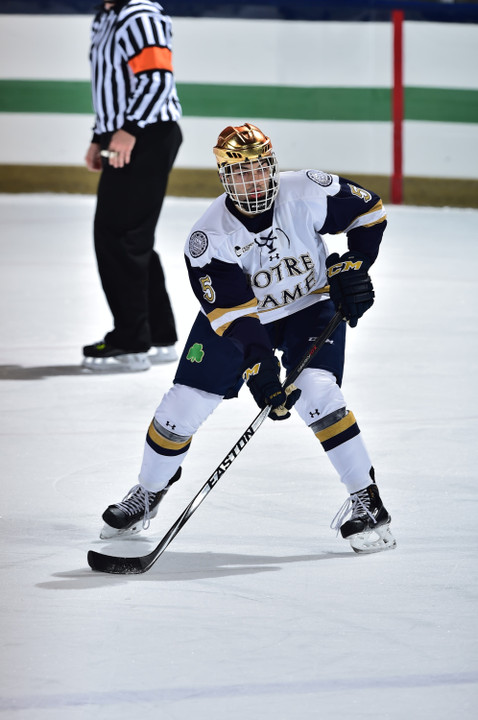 Senior Robbie Russo earned all-tournament team honors after totaling four blocks and a +3 advantage on the ice in two games.
