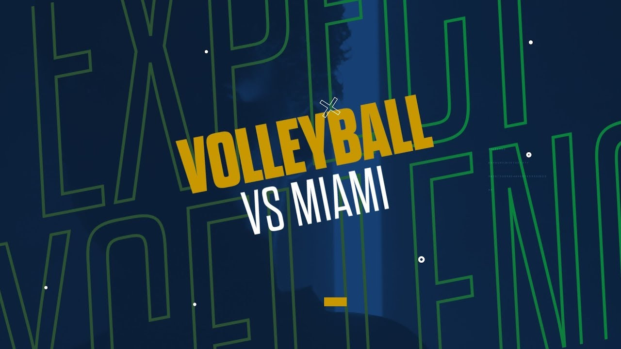 @NDVolleyball | Highlights vs. Miami (2018)
