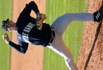 Jeff Manship followed up his eight strikeouts vs. Oklahoma (pictured) by striking out 10 in Sunday's 2-0 extra-inning loss to Arizona (photo by Pete LaFleur).