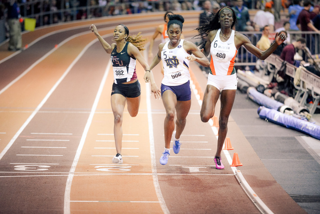Junior Margaret Bamgbose will look for her fifth and sixth career All-America honors competing in the 400 meters and distance medley relay at the NCAA Indoor Championships on Friday and Saturday.