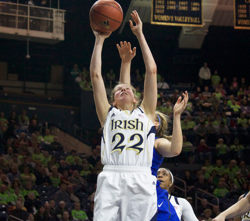 Junior guard Madison Cable came off the bench to score 12 points and grab a season-high three steals in 19 minutes of Notre Dame's 86-70 win at No. 11/10 Tennessee Monday night.