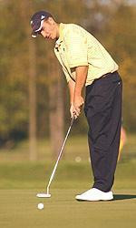 Junior Scott Gustafson carded an even-par 72 in Sunday's final round to help Notre Dame defeat five ranked teams and finish seventh at the Augusta State Invitational.
