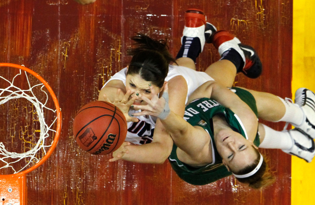 Irish Advance to Final, Topple Top-Ranked UConn 72-63 (AP)
