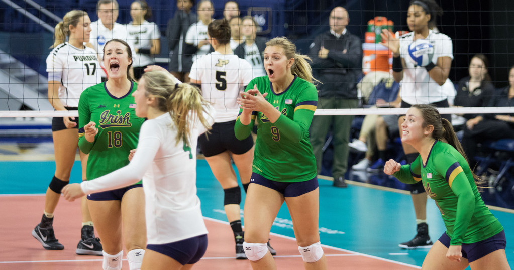 Notre Dame Volleyball vs. No. 24 Purdue