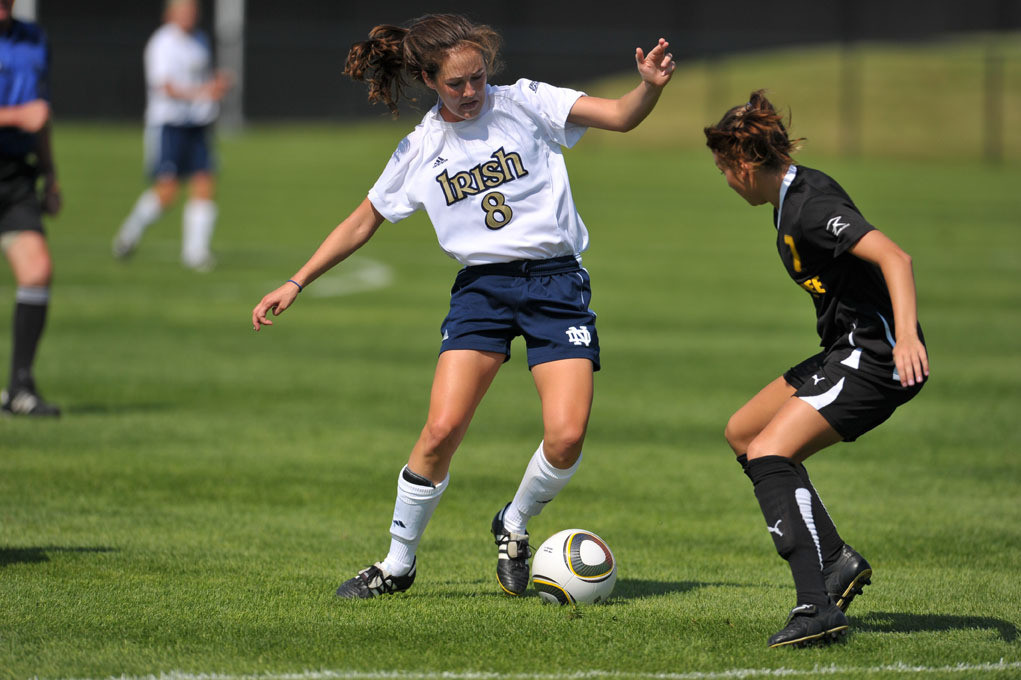 Freshman midfielder Elizabeth Tucker was named the BIG EAST Rookie of the Week on Monday after scoring three of Notre Dame's four goals in two road wins last weekend.