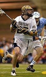 Brian Hubschmann returns for his fifth season and will look to lead the Irish offense once again. He posted a team-high 31 goals last season.