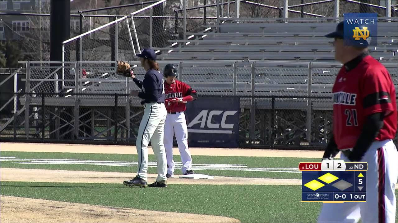 Notre Dame vs. Louisville Baseball Highlights