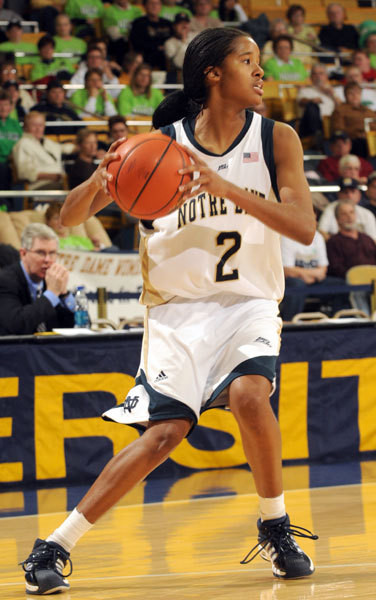 Charel Allen scored 17 for the Irish.
