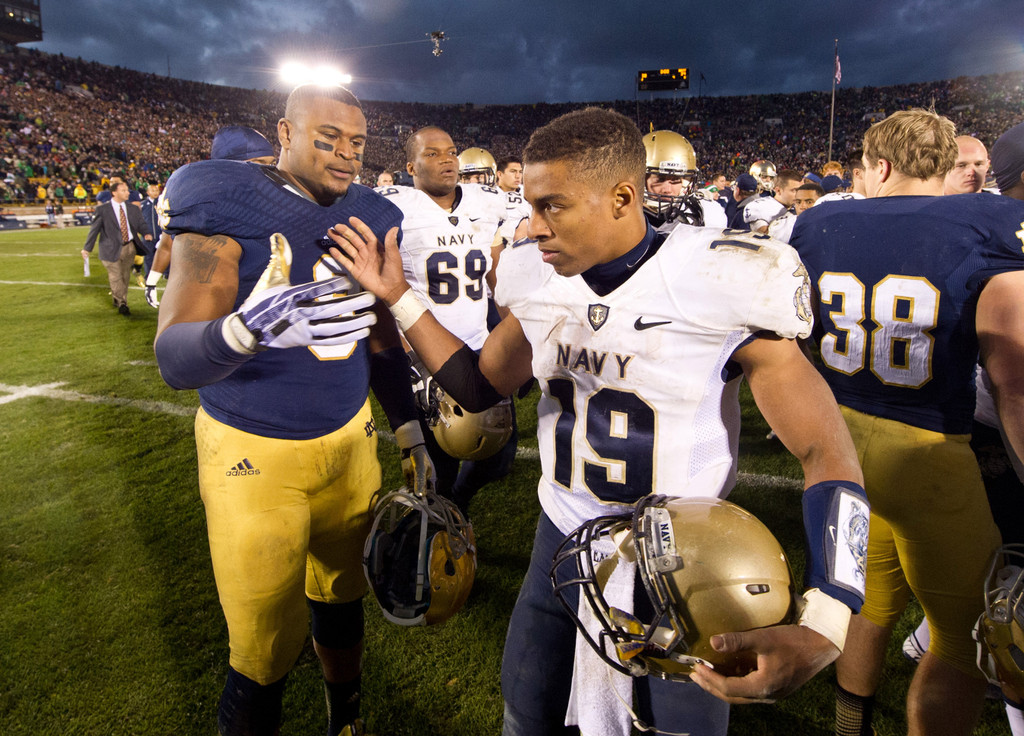 Notre Dame vs. Navy: The Recent Rivalry in Photos