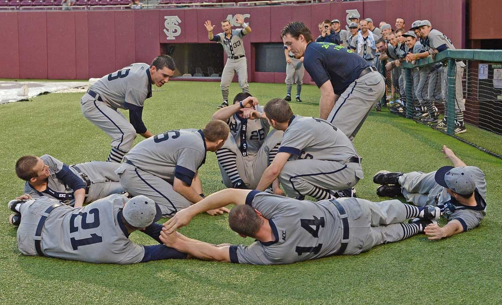 ND Baseball Rain Delay Fun