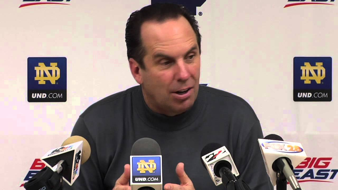 Coach Brey UConn Post Game Presser