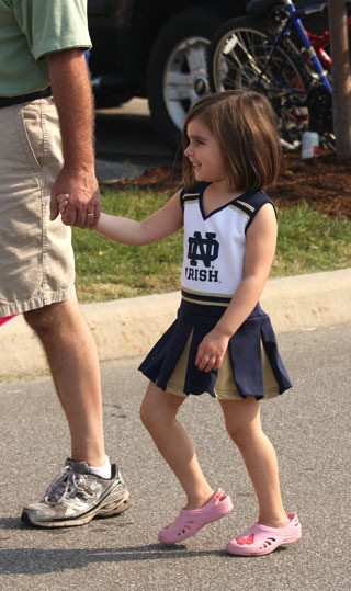 Irish Tailgating, 9/5/09