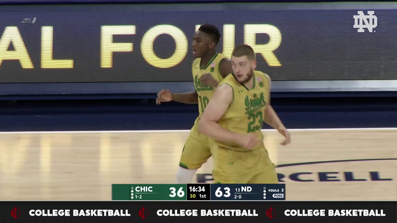 Highlights | @NDmbb vs. Chicago State (2017)