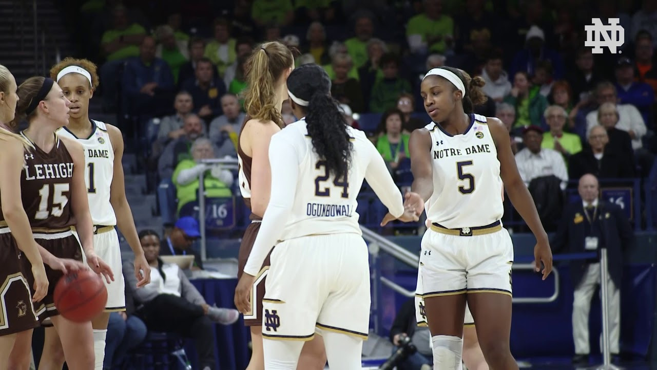 Top Plays | @NDWBB vs Lehigh (2018)