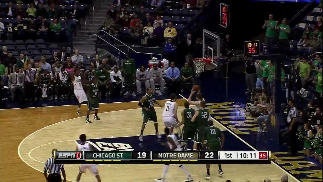 Irish Run Past Chicago State - Notre Dame Men's Basketball