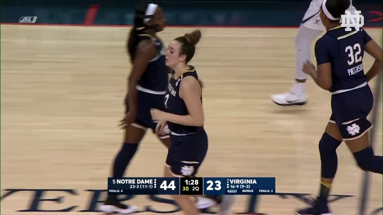 Highlights | @ndwbb at Virginia (2018)