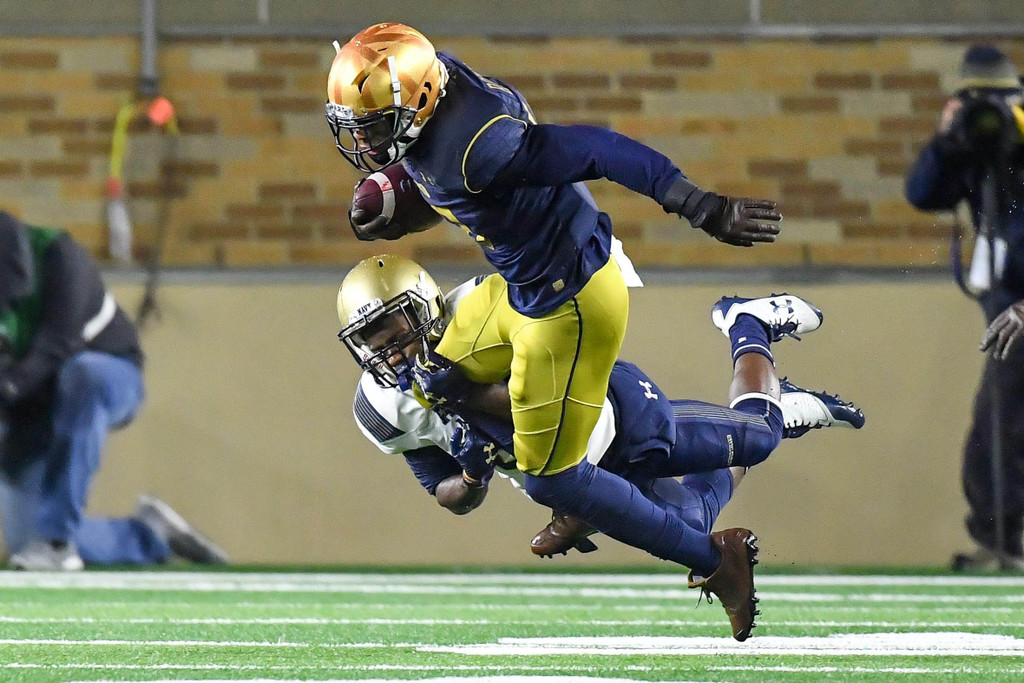 Notre Dame vs. Navy (USATSI)