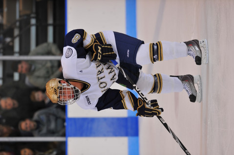 Sophomore defenseman Sam Calabrese has a three-game goal-scoring streak heading into the series with Alaska.  Included in that streak are a pair of short-handed goals.