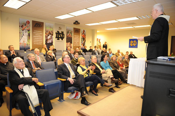 Hammes Auditorium Dedication