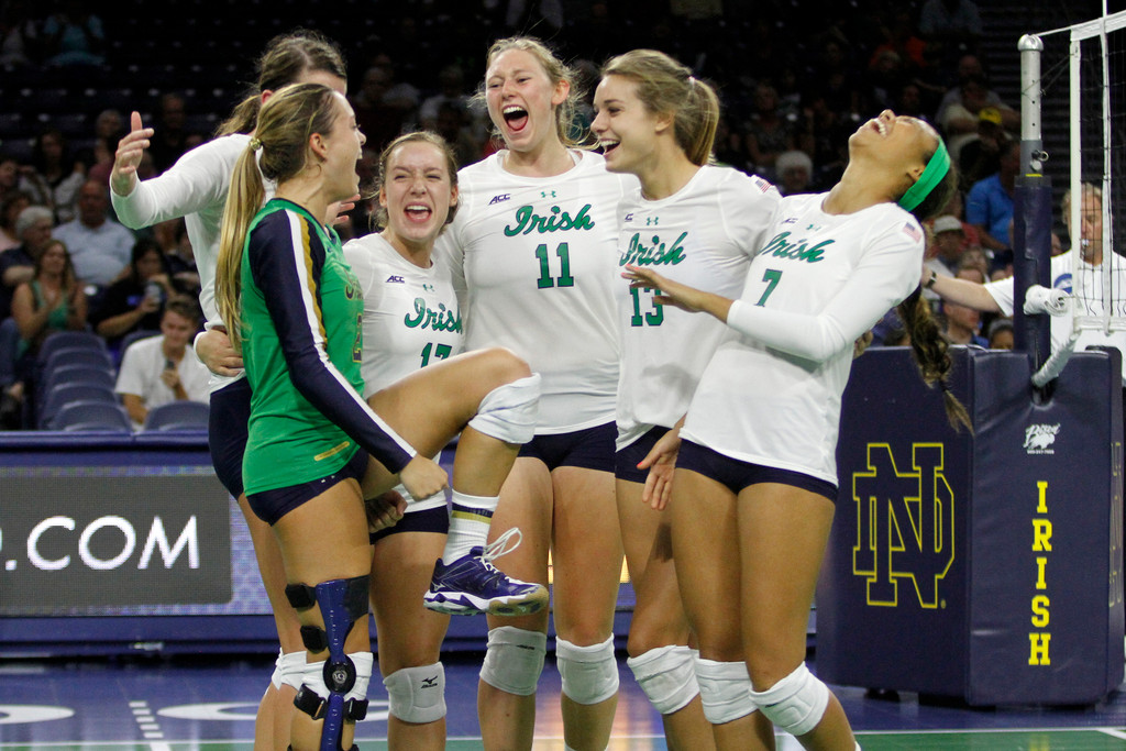 Western Michigan 3, Notre Dame 0 (Sept. 7, 2014)