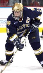Irish captain T.J. Jindra and his teammates will appear on TV 10 times during the 2006-07 season.