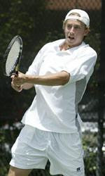 Junior Eric Langenkamp and the Irish will try to snap a five-match streak of 4-3 losses against Texas.