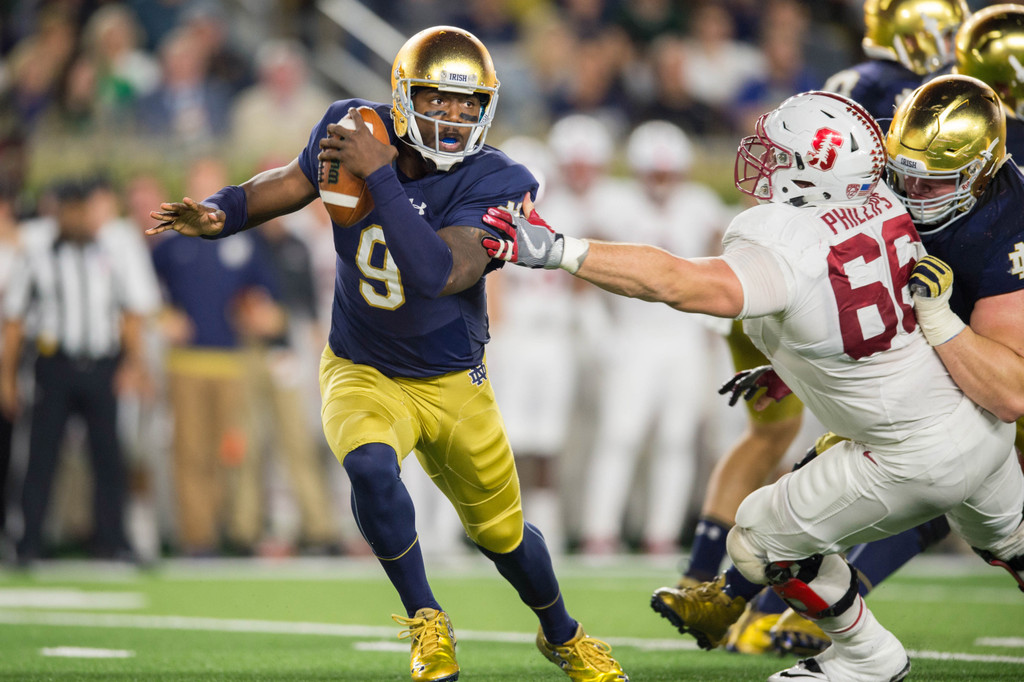 Notre Dame 10, Stanford 17