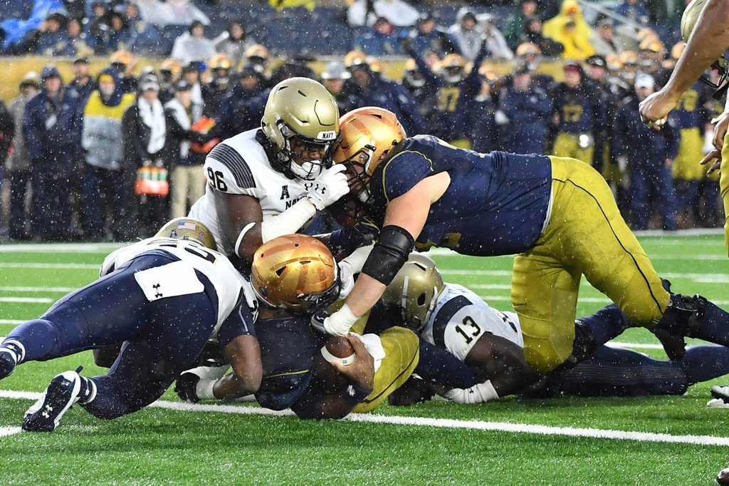 Notre Dame vs. Navy (USATSI)
