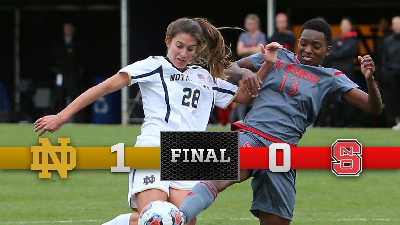 Top Moments: Notre Dame Womens Soccer vs NC State