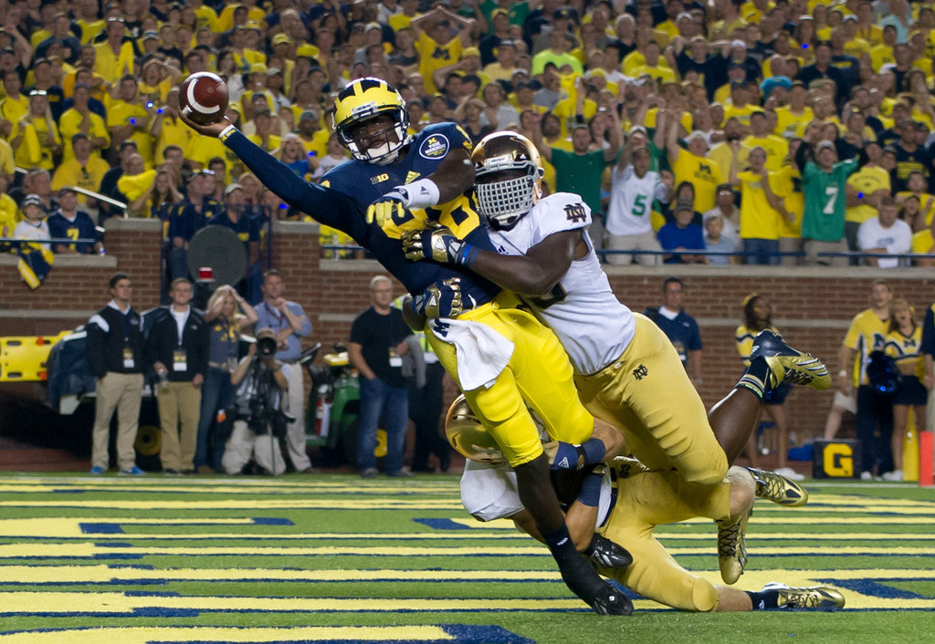 Notre Dame at Michigan (USATSI)