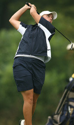 Lisa Maunu tied for second at the Wolverine Invitational. The junior has placed in the top six in all three events this season.