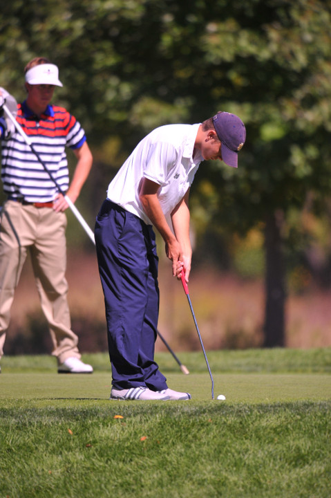 Freshman Matt Rushton made a team-high five birdies during Notre Dame's final round at the Lamkin San Diego Classic on Tuesday