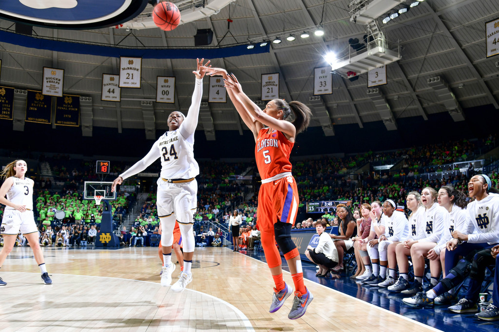 ND WBB vs. Clemson (USATSI)