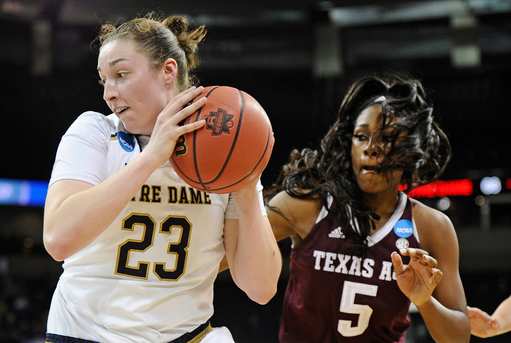 NCAA Sweet 16: ND WBB vs. Texas A&M (USATSI)