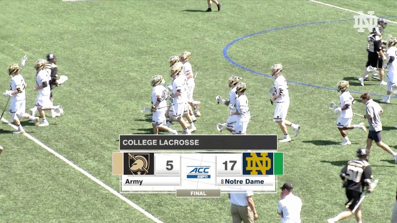 Highlights | @NDlacrosse vs. Army (2018)