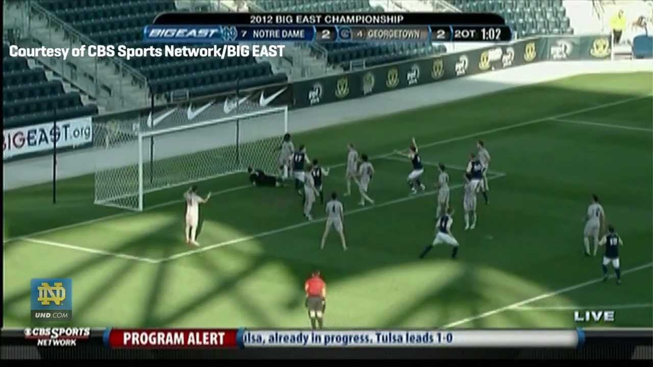 Irish Rally to Stun Hoyas in Big East Championship - Men's Soccer