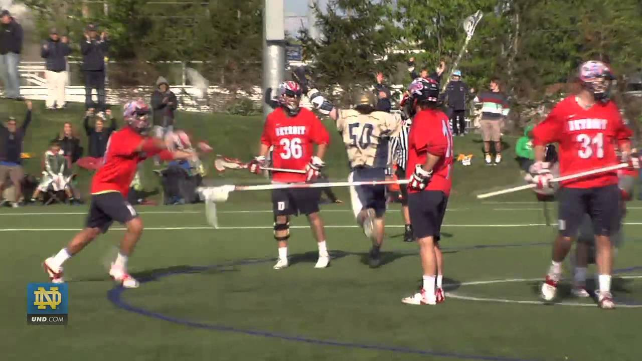 NCAA 1st Round Highlights - Notre Dame Men's Lacrosse