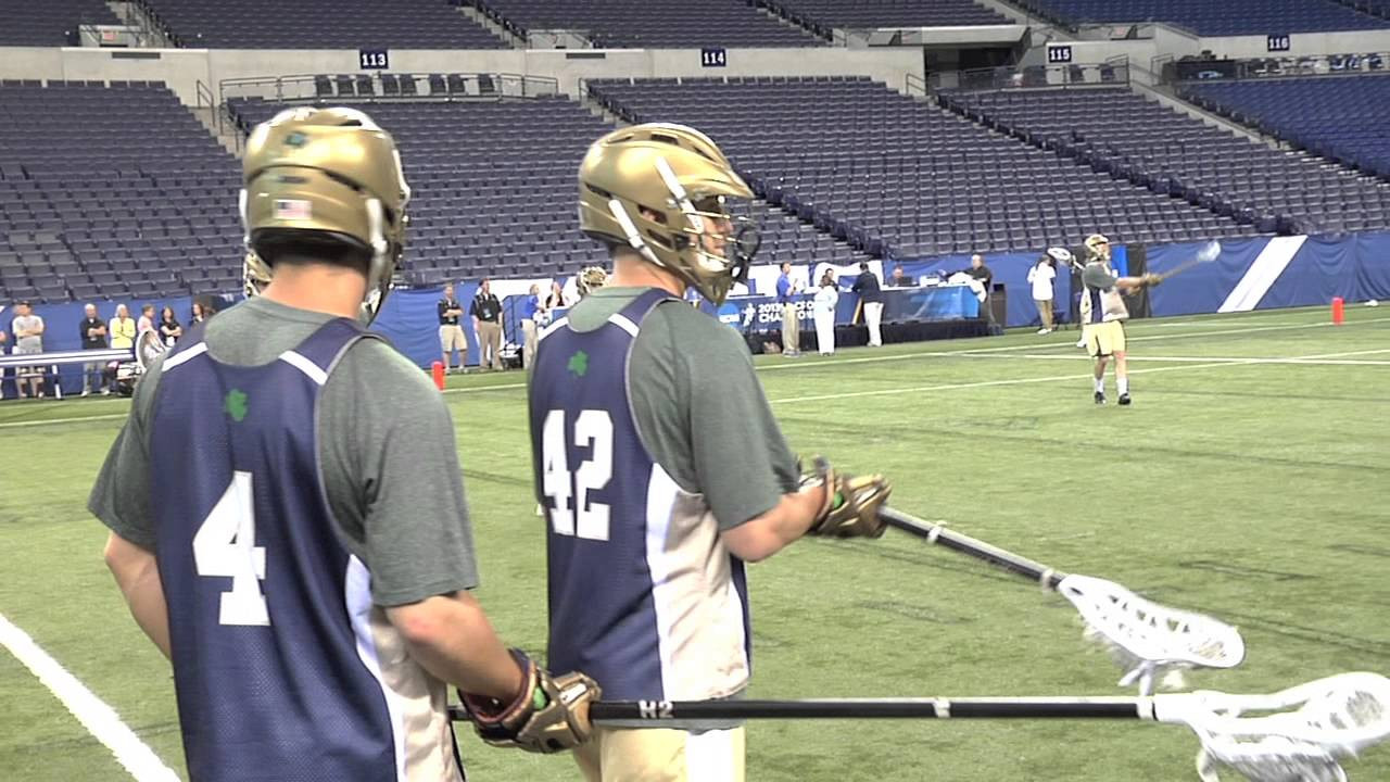 Notre Dame Lacrosse In Lucas Oil Stadium