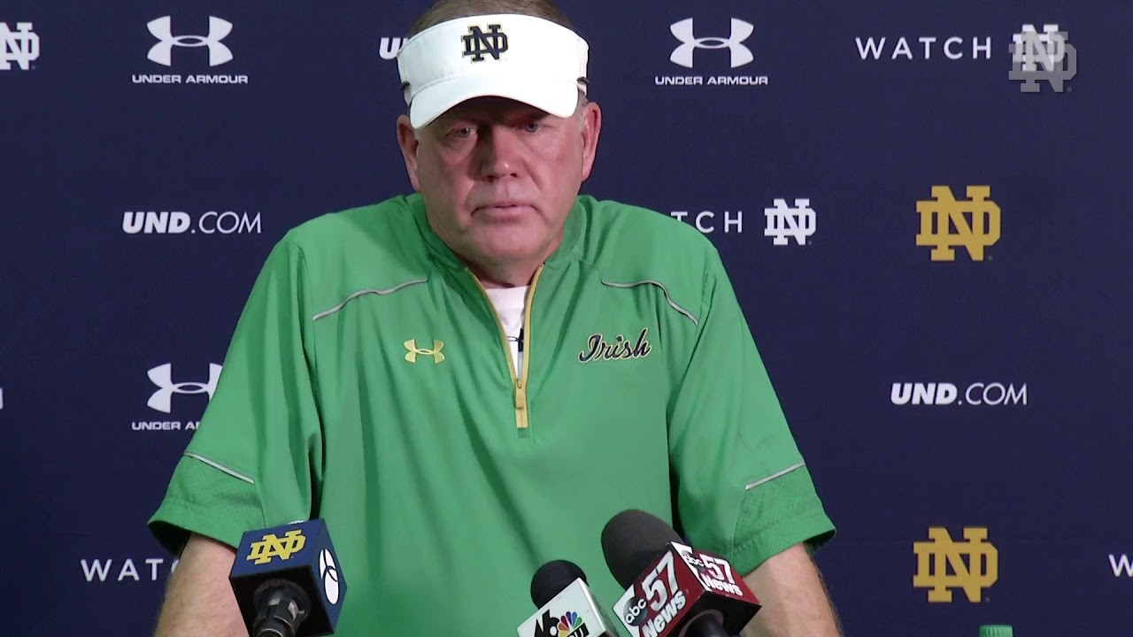Brian Kelly Press Conference - Michigan State