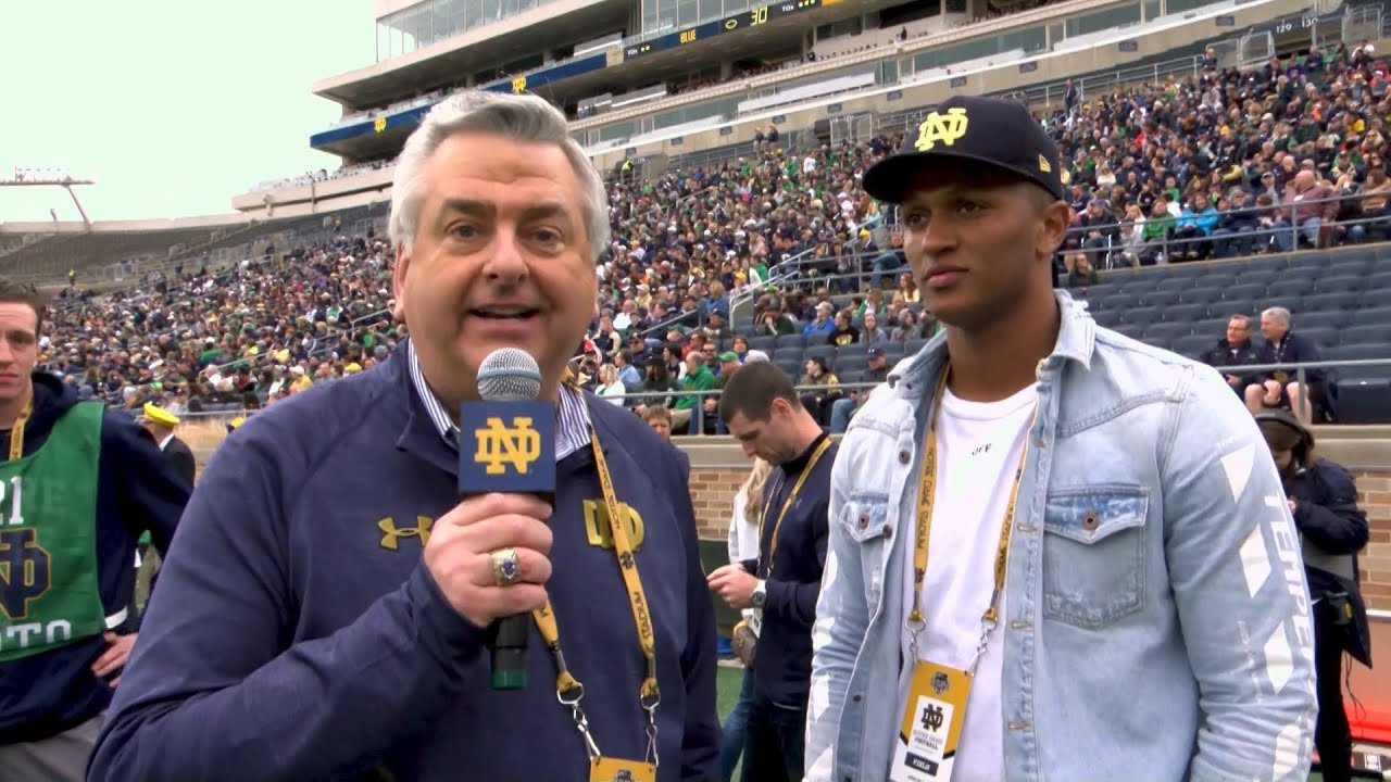 Instant Reaction | @NDFootball Blue-Gold Game: DeShone Kizer (2018)