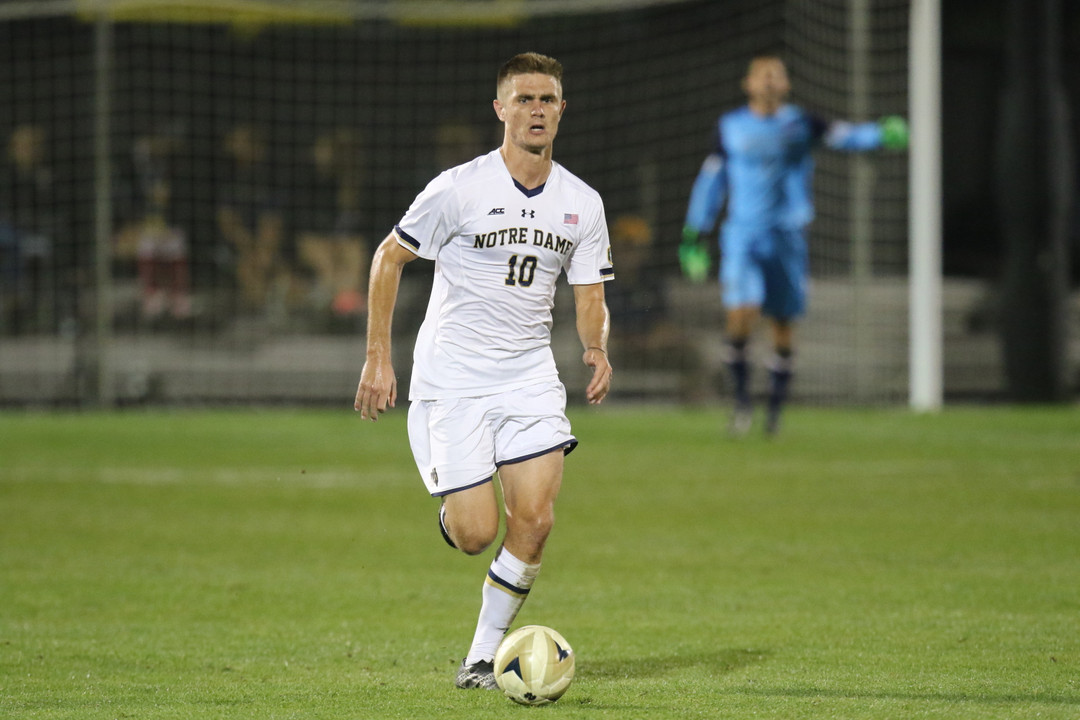 Senior defender Brandon Aubrey