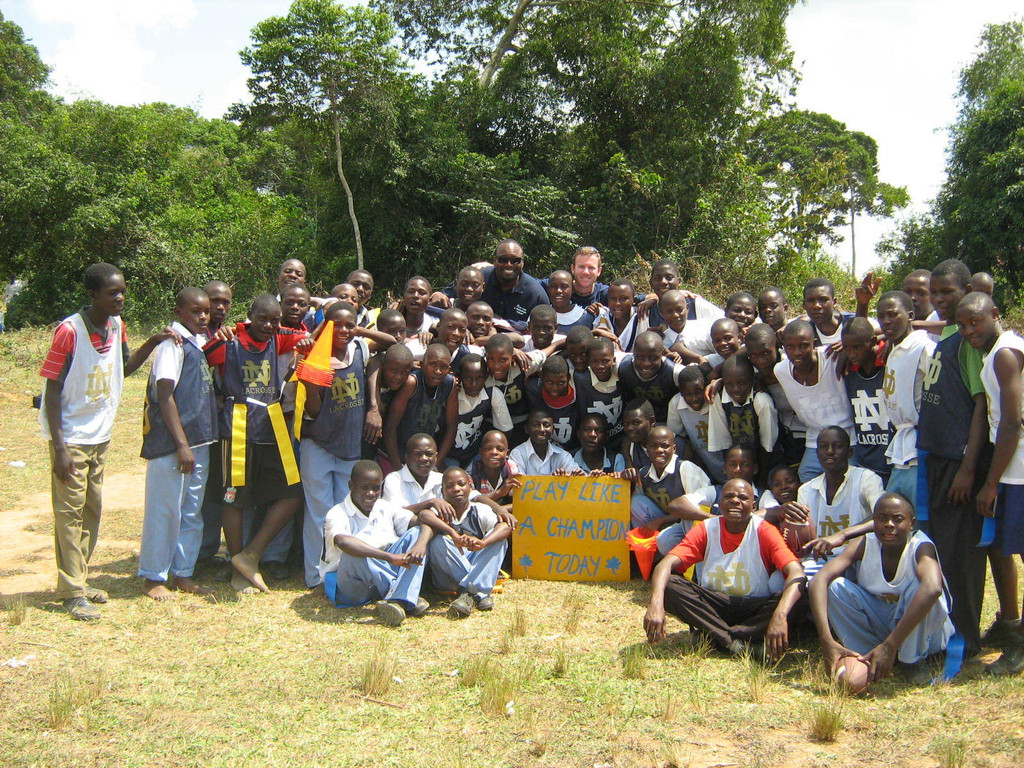 Monogram Winners Teach Ugandan Children To "Play Like A Champion Today"