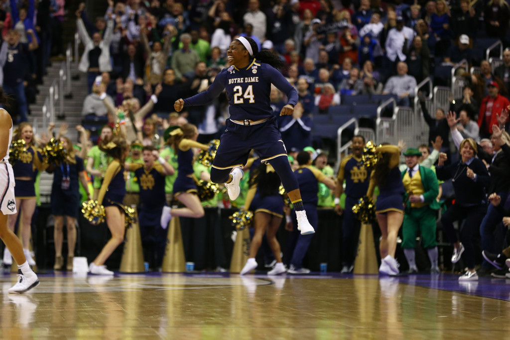 NCAA Final Four: ND WBB vs. UConn (USATSI)