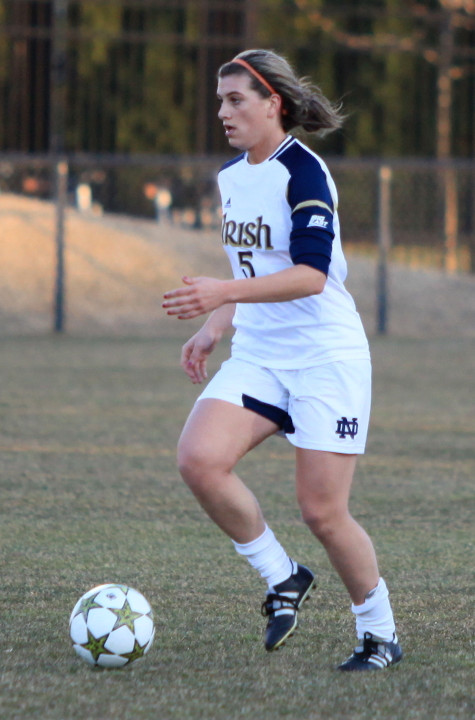Notre Dame sophomore forward/midfielder/defender Cari Roccaro was one of 31 players (and just three sophomores) named to the 2013 Hermann Trophy Watch List, it was announced Tuesday by the Missouri Athletic Club (MAC) and National Soccer Coaches Association of America (NSCAA).