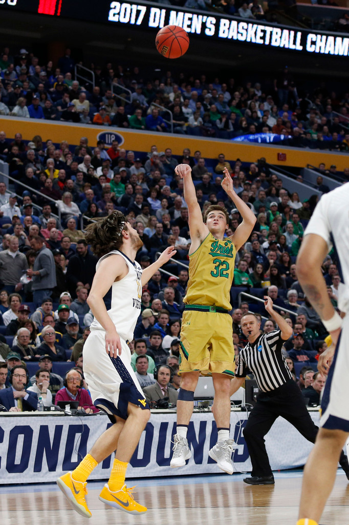 Notre Dame 71, West Virginia 83 (NCAA Second Round)