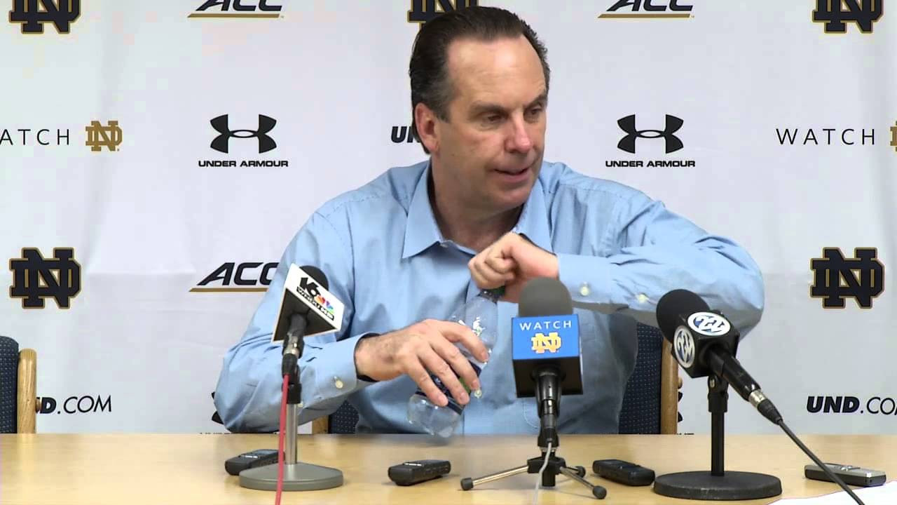Coach Brey MSU Post Game Presser