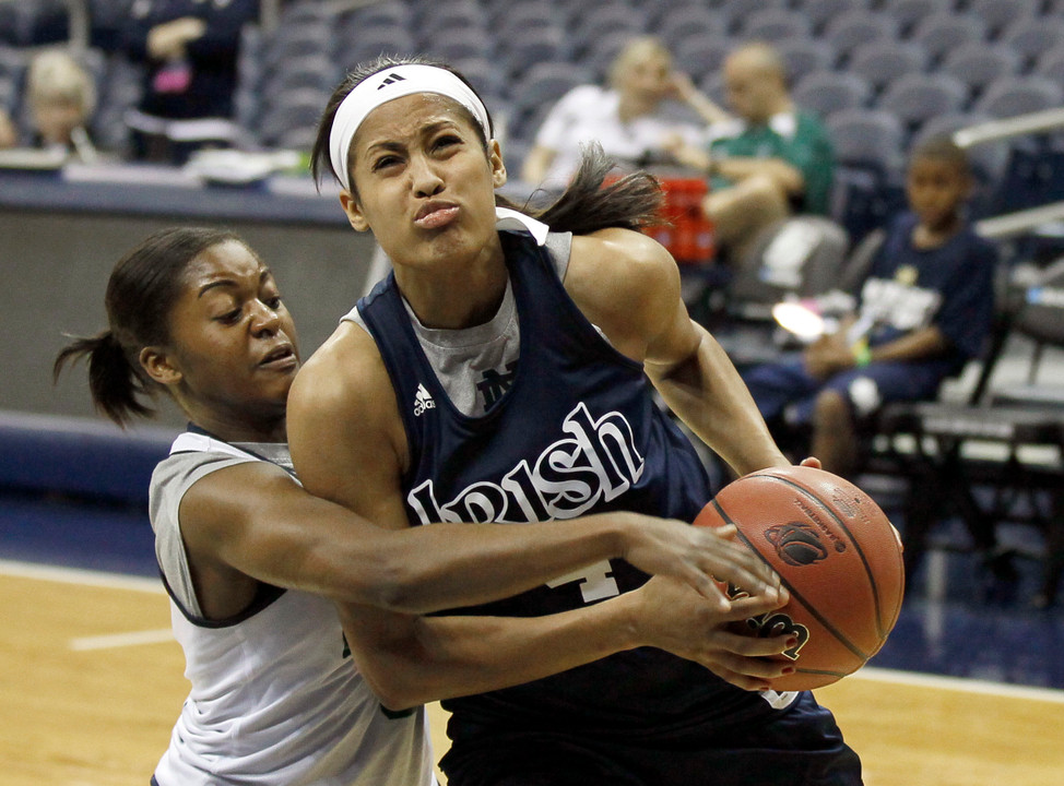 Notre Dame NCAA First Round Practice & Press Conference (AP)