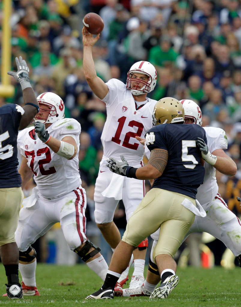 Notre Dame Falls to No. 16 Stanford, 37-14 (AP)