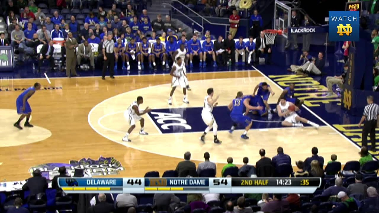 Irish 80, Blue Hens 75 - Notre Dame Men's Basketball