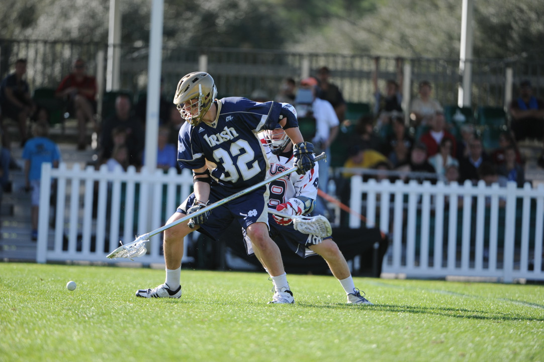 Sam Barnes and the top-ranked Irish defense boast a 5.90 goals-against average.